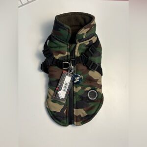 Puppia Camouflage Dog Vest with Harness